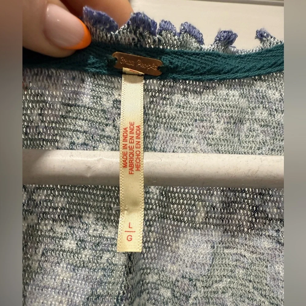 Free People “Oh My Baby” Womens Top - Large NWOT - Picture 9 of 9